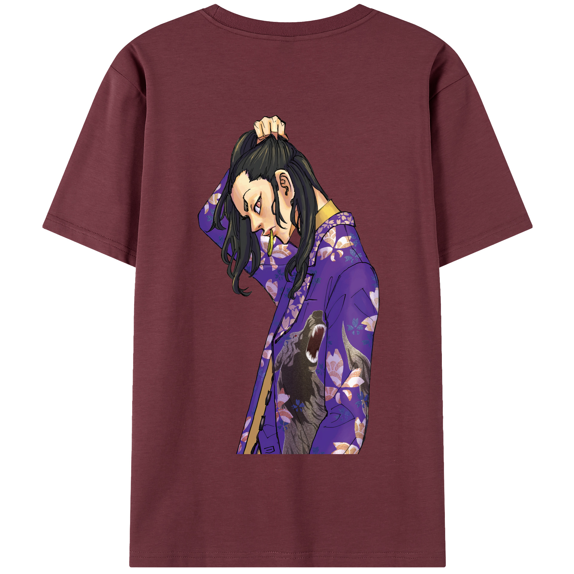 （画像用） 東京リベンジャーズ Tokyo Revengers 綿100％半袖Tシャツ（背面プリント）